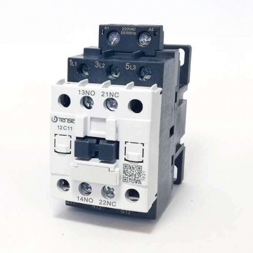 UEC1-12C  AC 3 Kutup Kontaktör 5.5 kW-12A  1NA + 1NK
