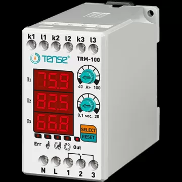 TRM-100  Dijital Termik 40A - 100A 0,1 sn. - 20 sn